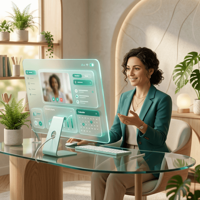 Psicólogo atendendo